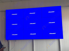 河北省洛陽市昊海環(huán)保科技展廳應用9臺液晶拼接大屏幕產(chǎn)品